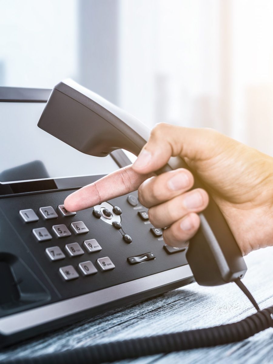 Communication support, call center and customer service help desk. Communication support, call center and customer service help desk. Using a telephone keypad.